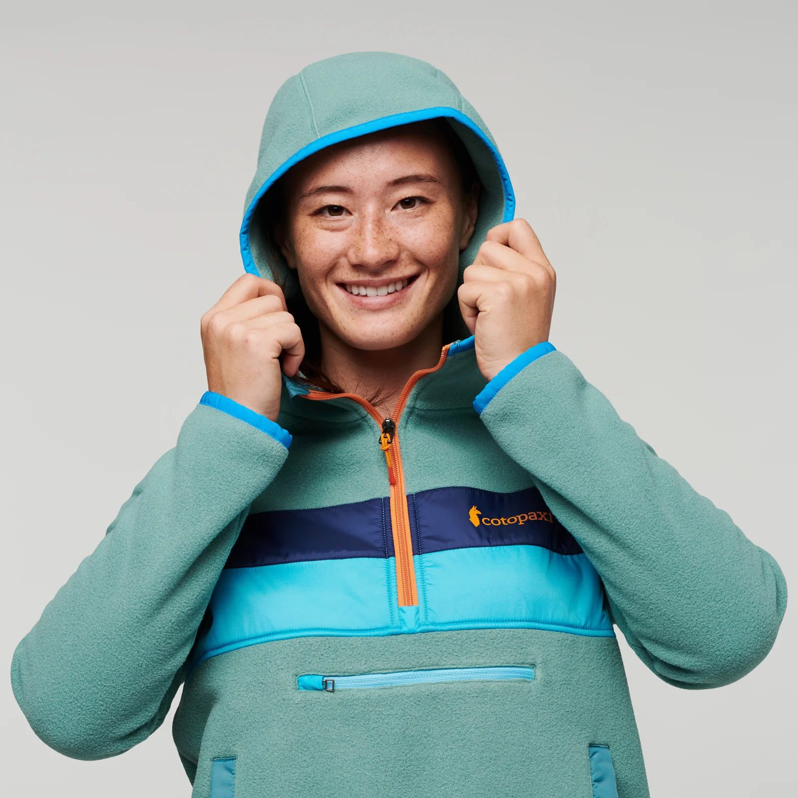 Fleece Teca Fleece Hooded Half-Zip - Image 4