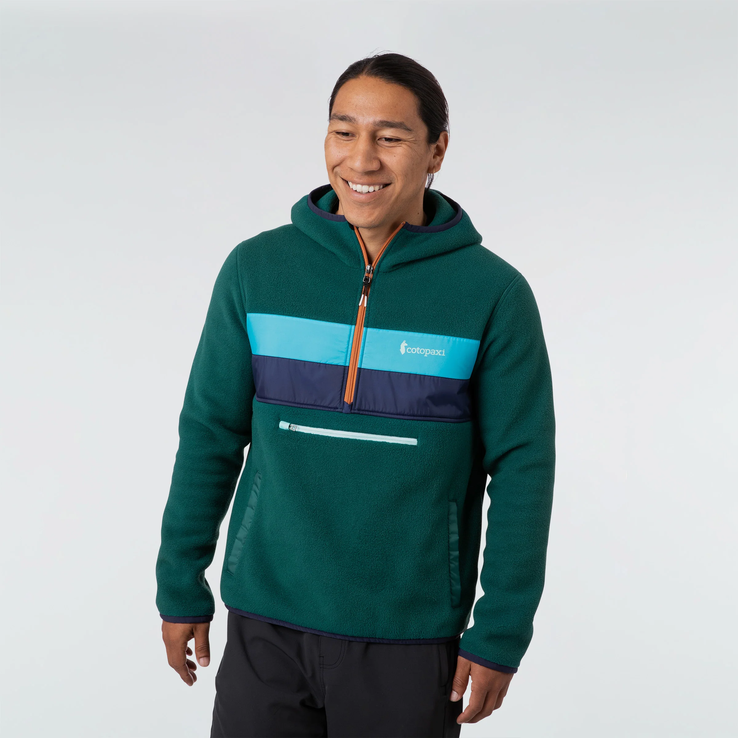 Fleece Teca Fleece Hooded Half-Zip - Image 8