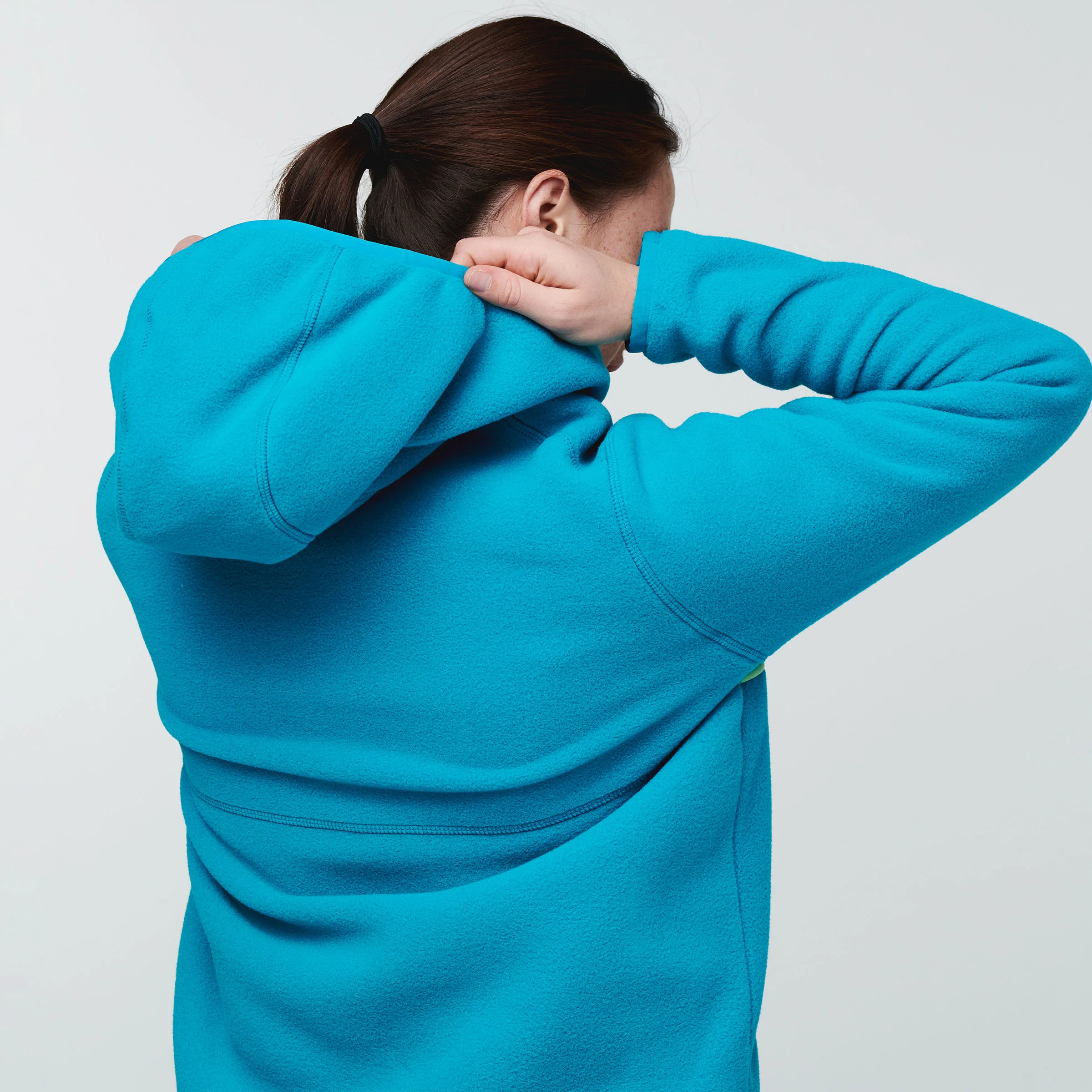 Fleece Teca Fleece Hooded Half-Zip - Image 3