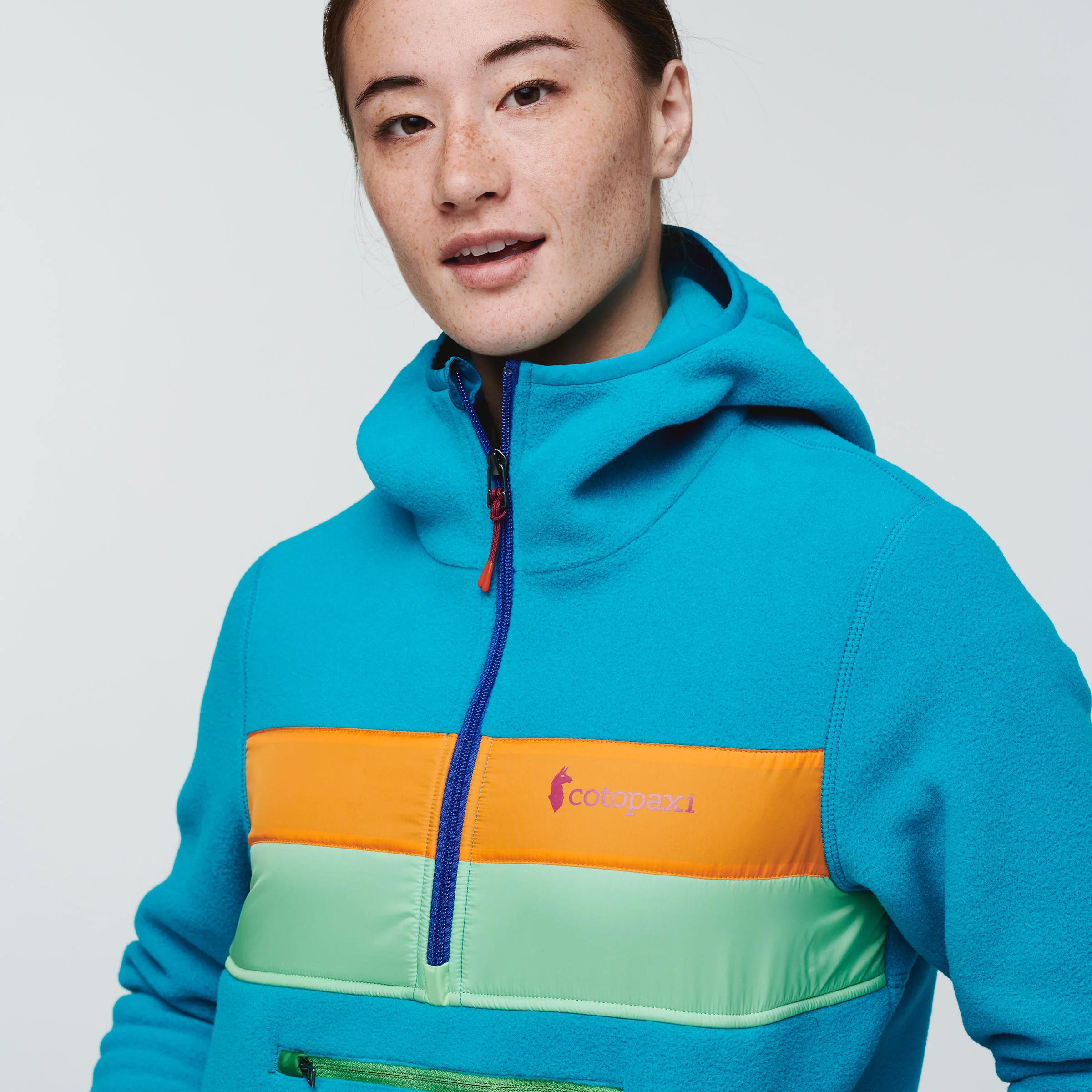 Fleece Teca Fleece Hooded Half-Zip - Image 4