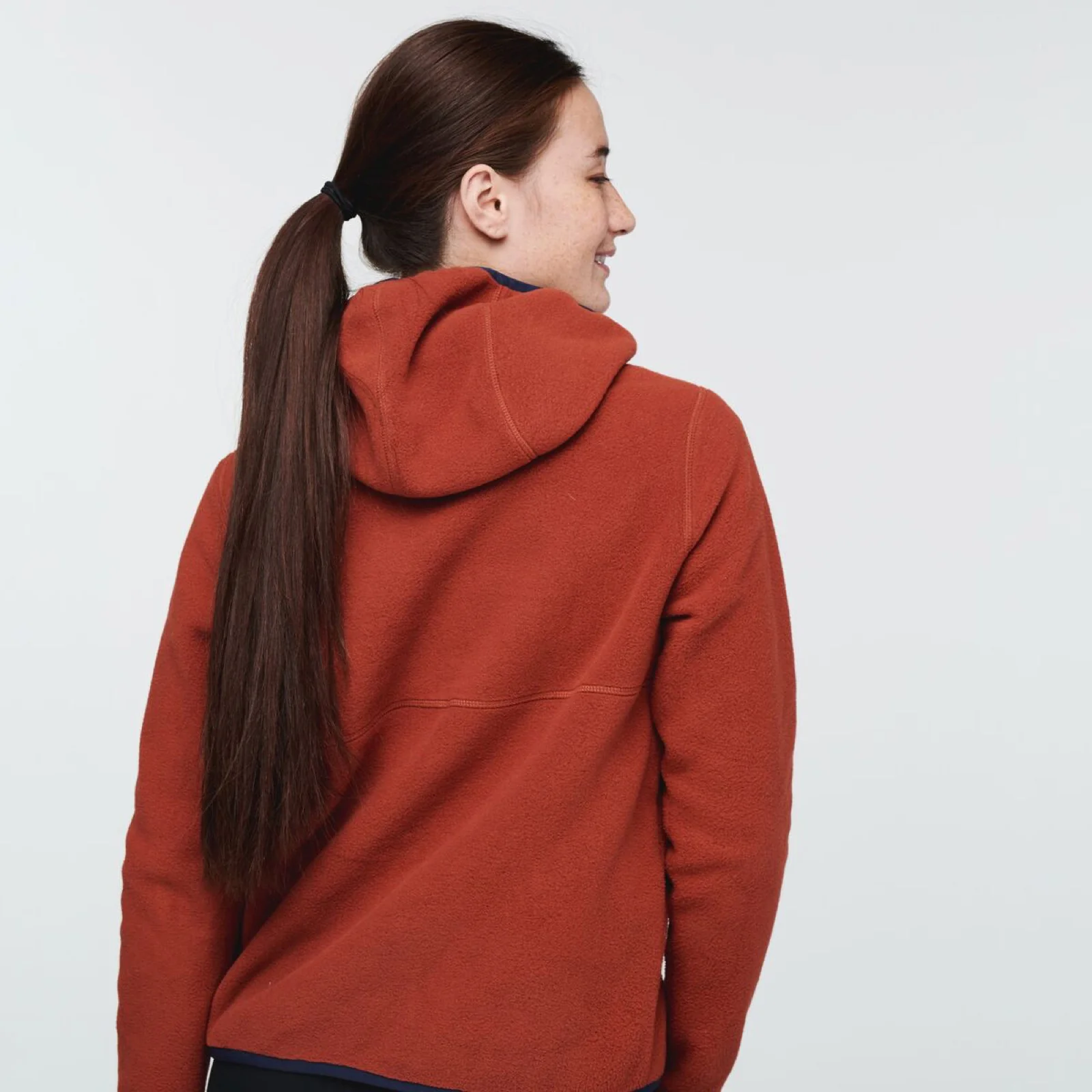 Fleece Teca Fleece Hooded Half-Zip - Image 2
