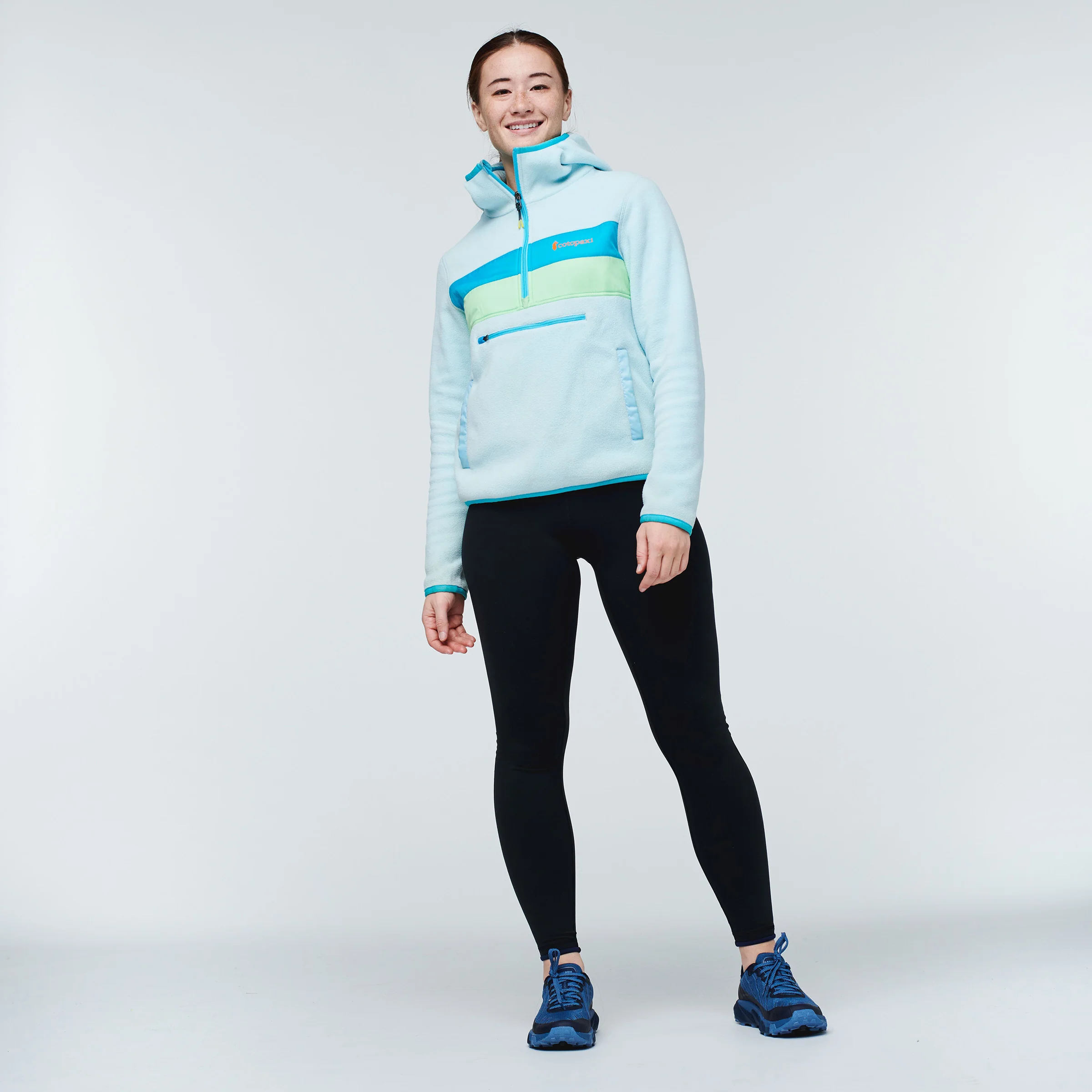 Fleece Teca Fleece Hooded Half-Zip - Image 2