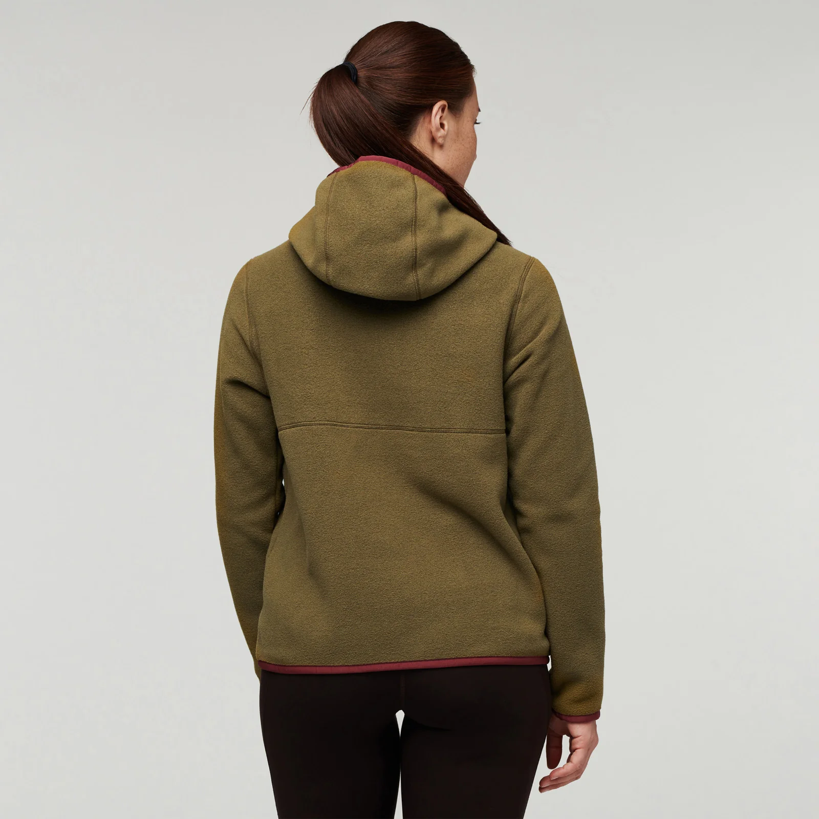 Fleece Teca Fleece Hooded Half-Zip - Image 2