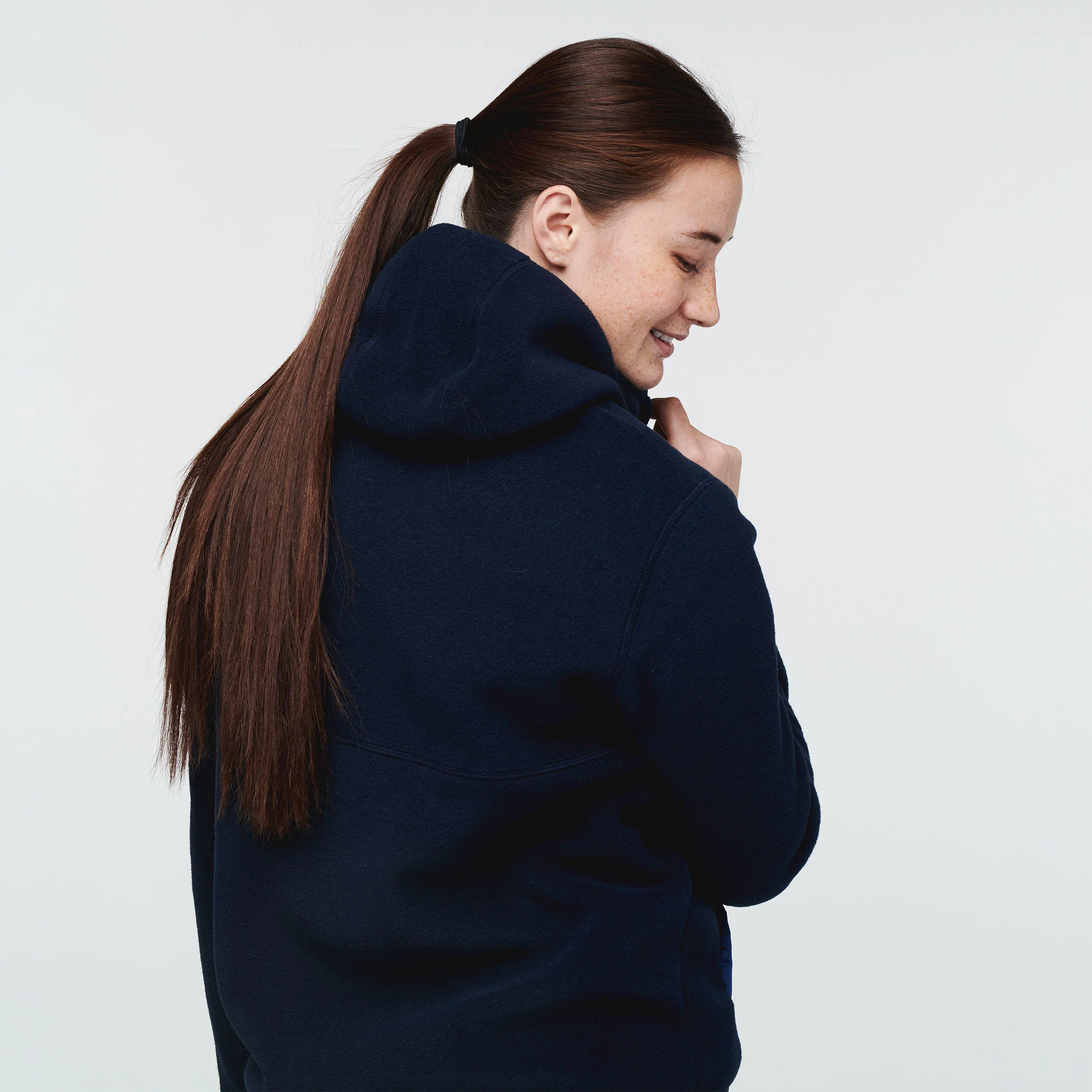 Fleece Teca Fleece Hooded Half-Zip - Image 3