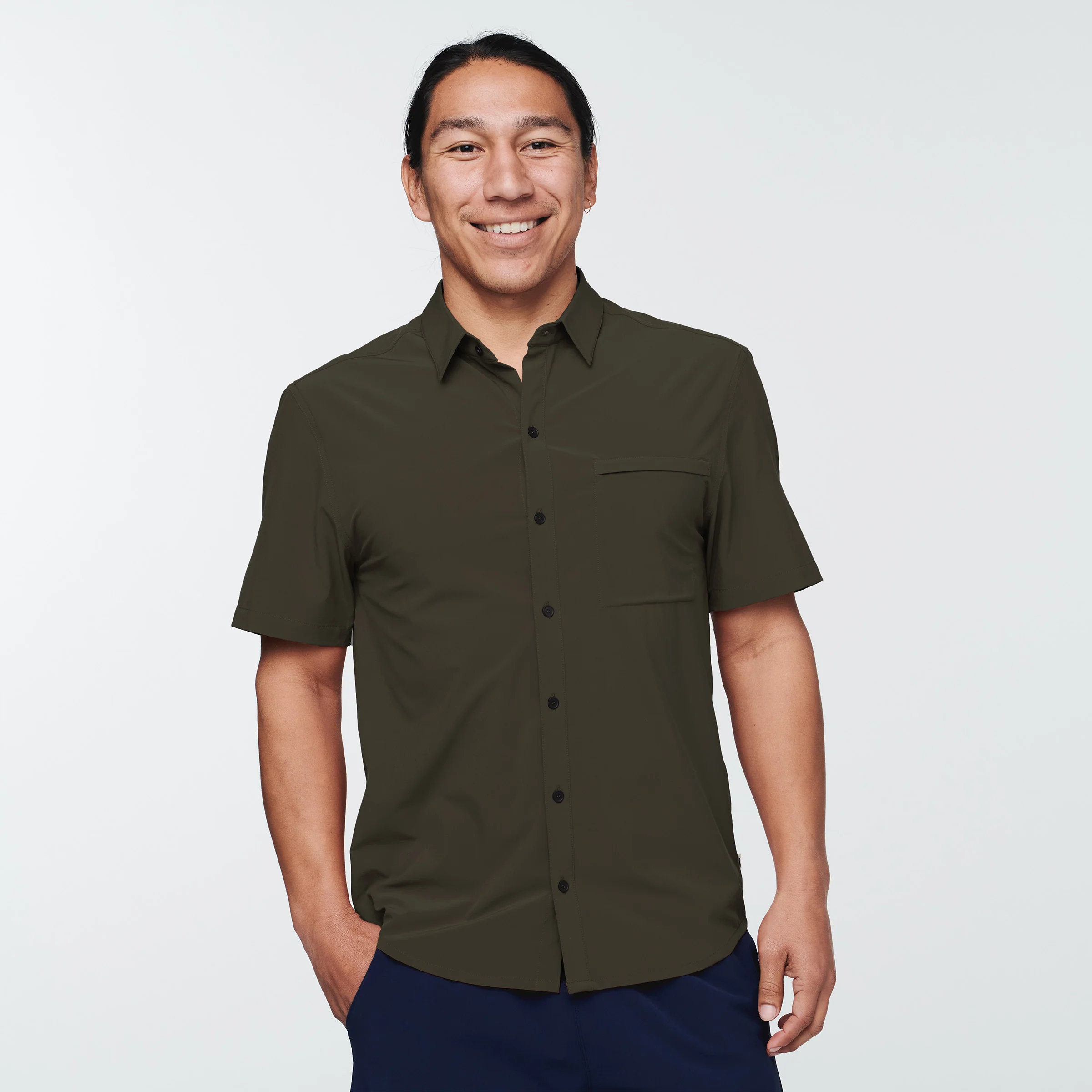 Cambio Button Up Solid - Image 12