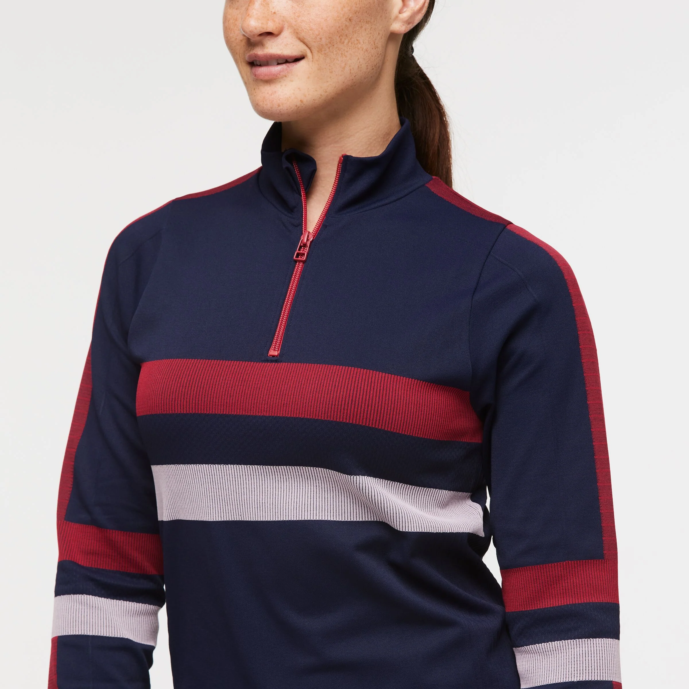 Debajo Seamless Baselayer Quarter-Zip - Image 3