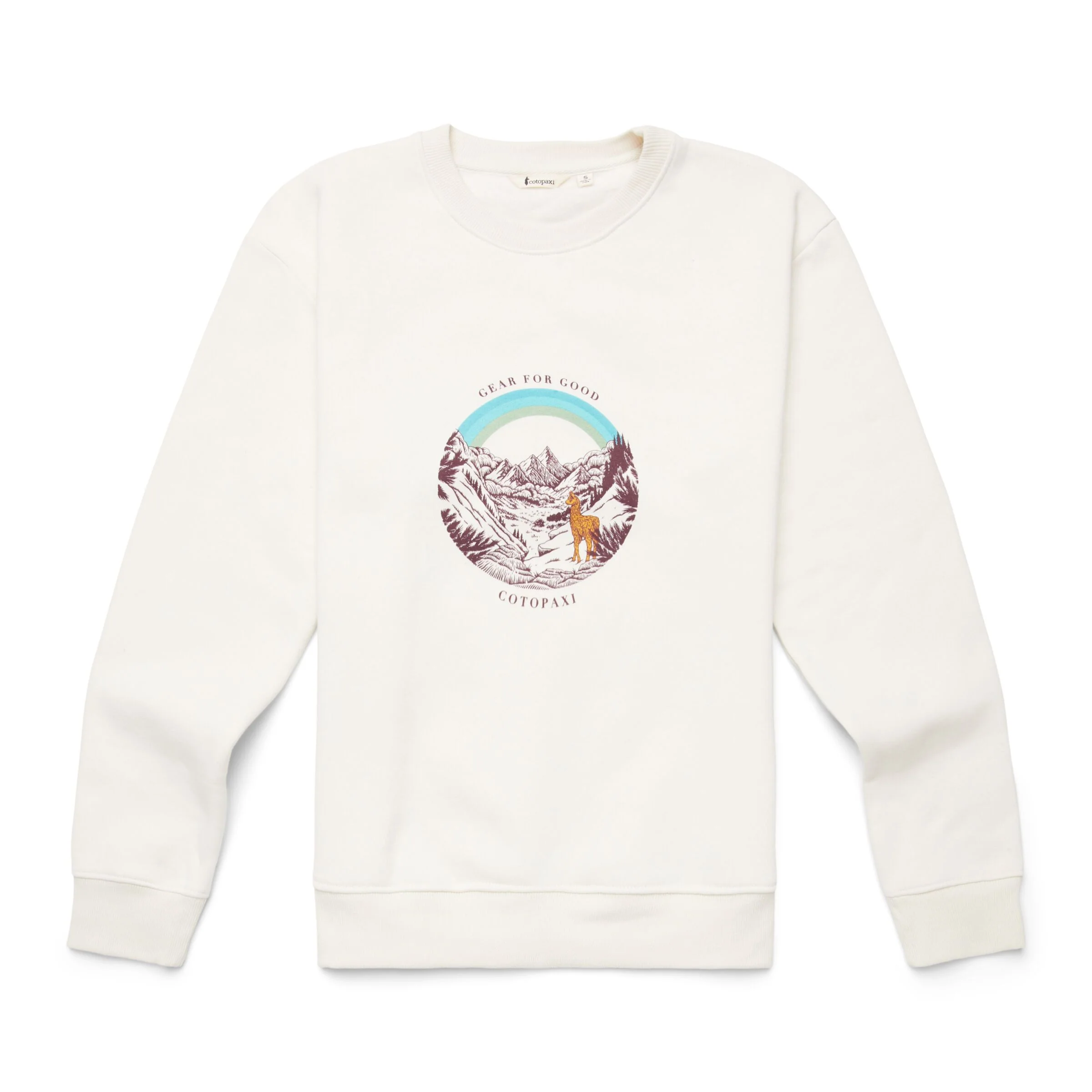 Sweatshirt Traveling Llama Organic - Image 4