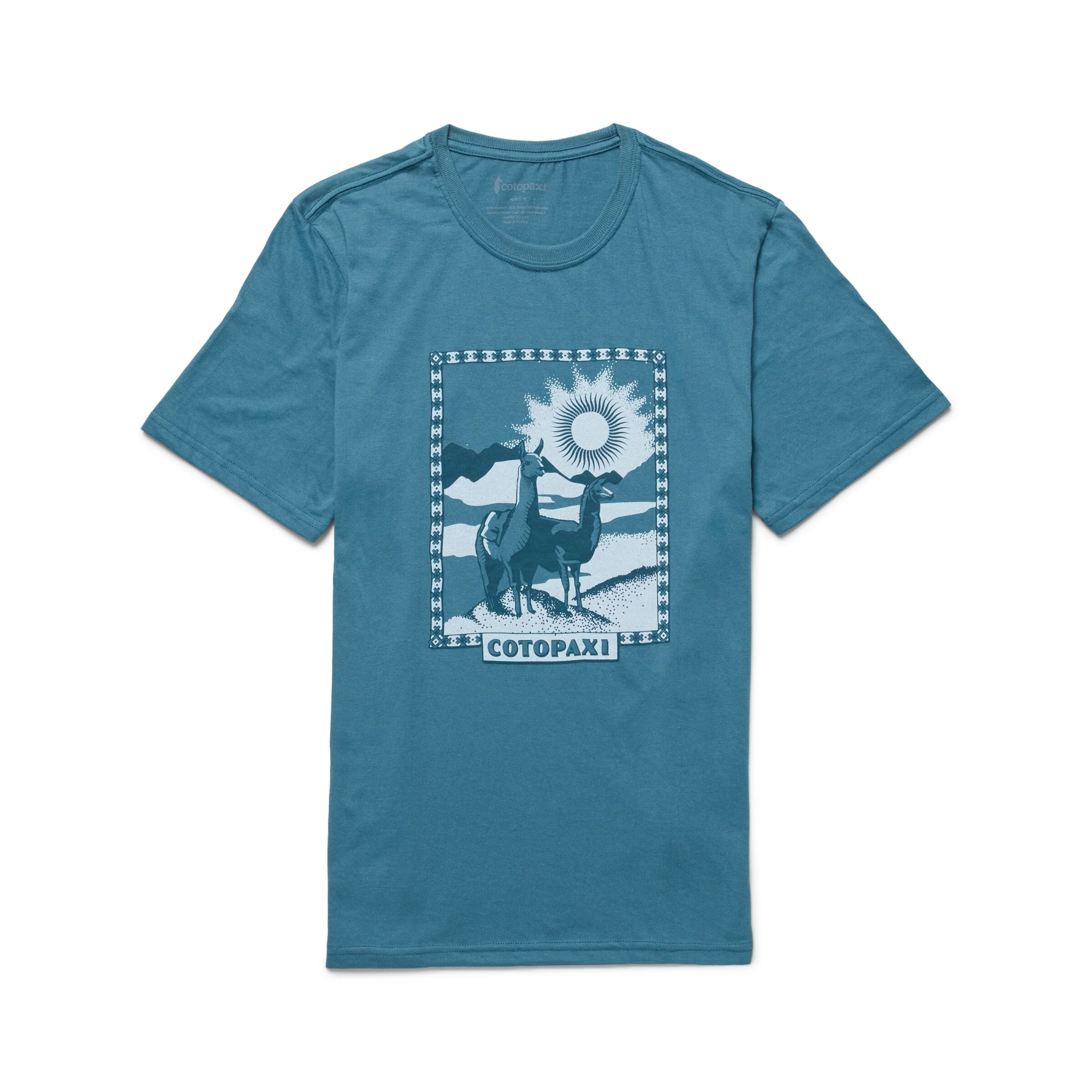 T-Shirt Llama Greetings Organic - Image 4