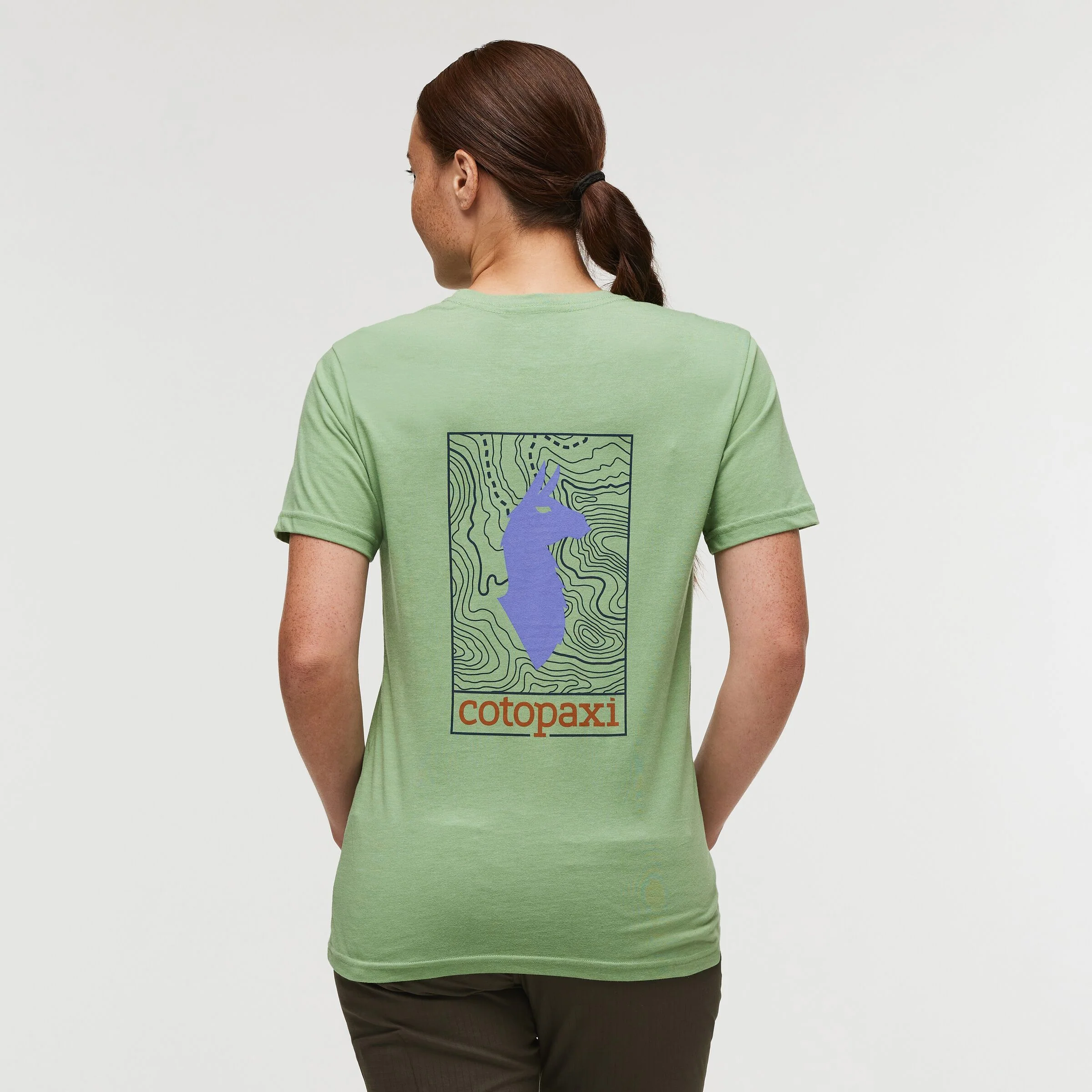 T-Shirt Llama Map - Image 7